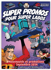 Lien pour télécharger la couverture du catalogue promotion septembre 2014 Dominique Dutscher