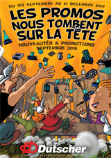 Lien pour télécharger la couverture du catalogue promotion septembre 2019 Dominique Dutscher