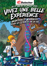 Lien pour télécharger la couverture du catalogue promotion mai 2021 Dominique Dutscher